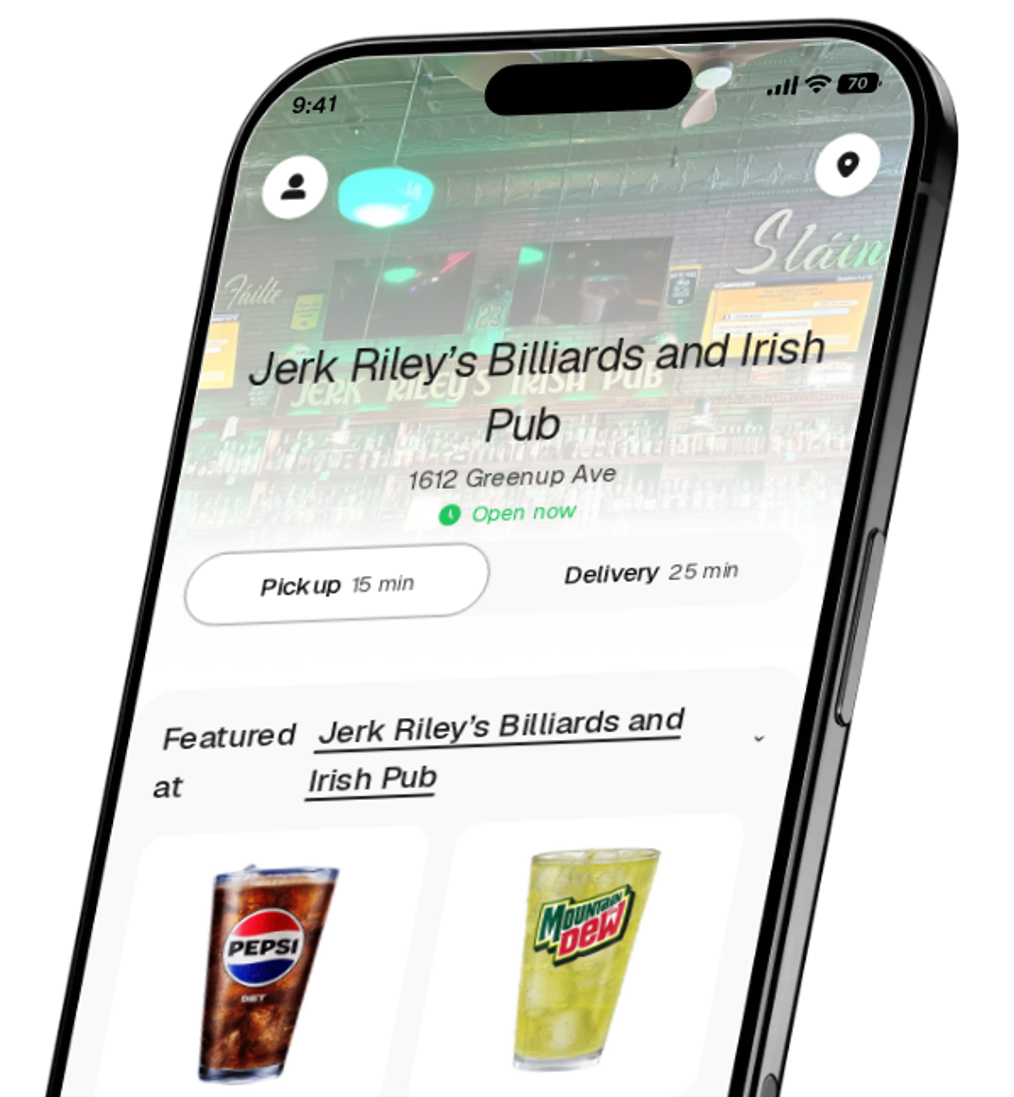 Jerk Riley’s Billiards and Irish Pub app preview
